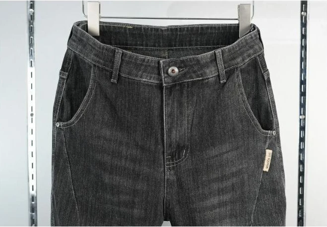 Korean Popular Clothes Fashion 2026 Spring New Harem Men's Jeans Korean Slim-fitting Small Straight Trend Casual Men's Pants