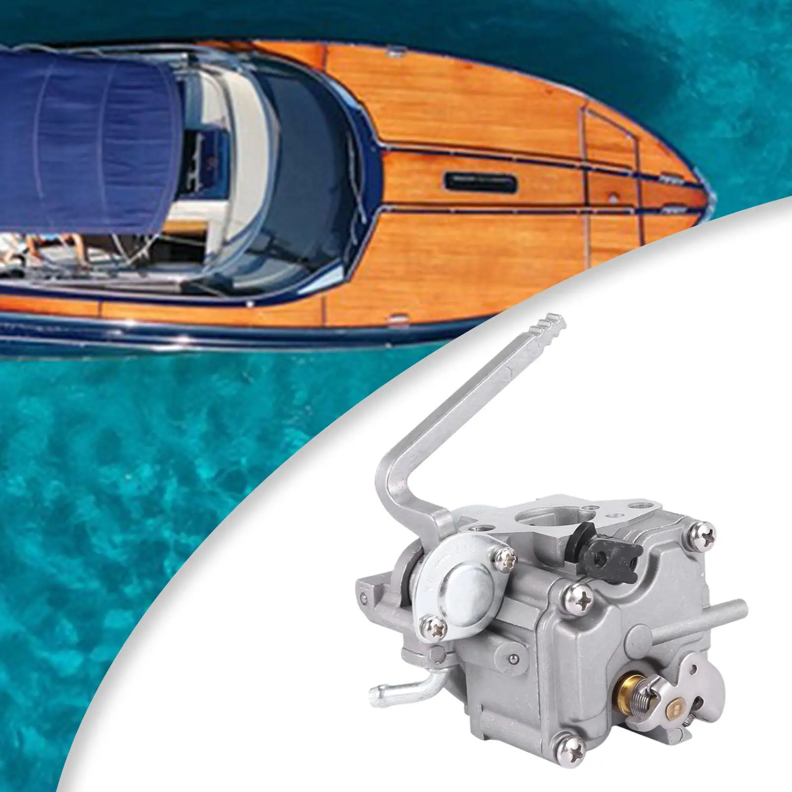 

Прочный металлический комплект карбюратора, износостойкий аксессуар для лодочного двигателя Honda 16100-ZW6-716