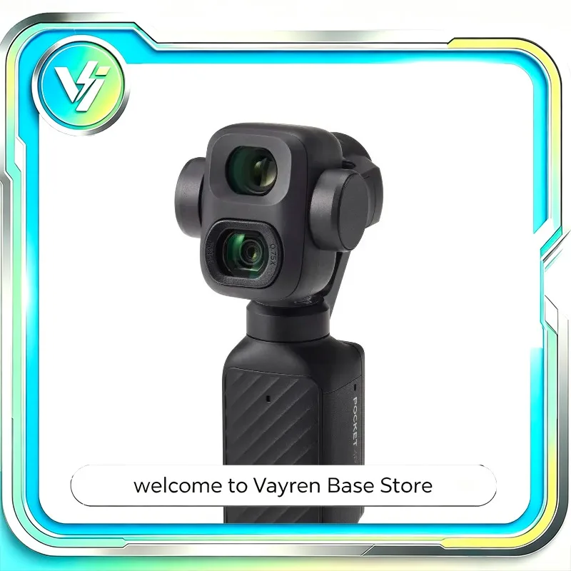DJI  for Osmo Pocket 4P  Wide Angle Lens Expand FOV to 108° Portable Camera Attachment for Vlog Travel Video Shooting Setup