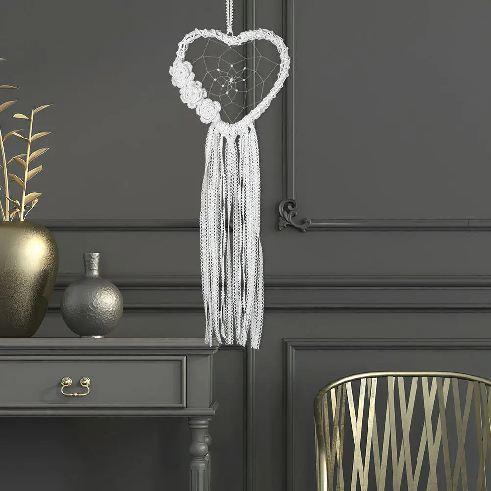 

12Pcs Sturdy Iron Dreamcatcher Rings Heart Design DIY Craft Hoops for Jewelry Making Plant Hangers Patchwork Crafts Home Decor