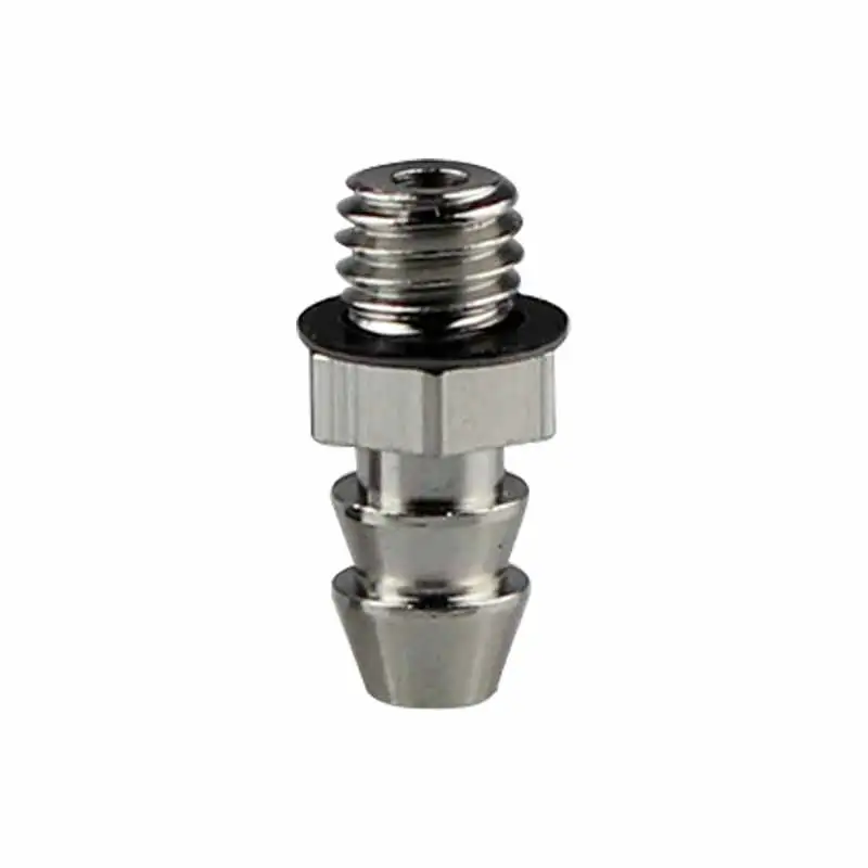 Air Nozzle M-5AU-3 Metal Miniature Pagoda Straight Connector Barb Type Tooth 3ALU-4 5ALHU-6 ATHU-6