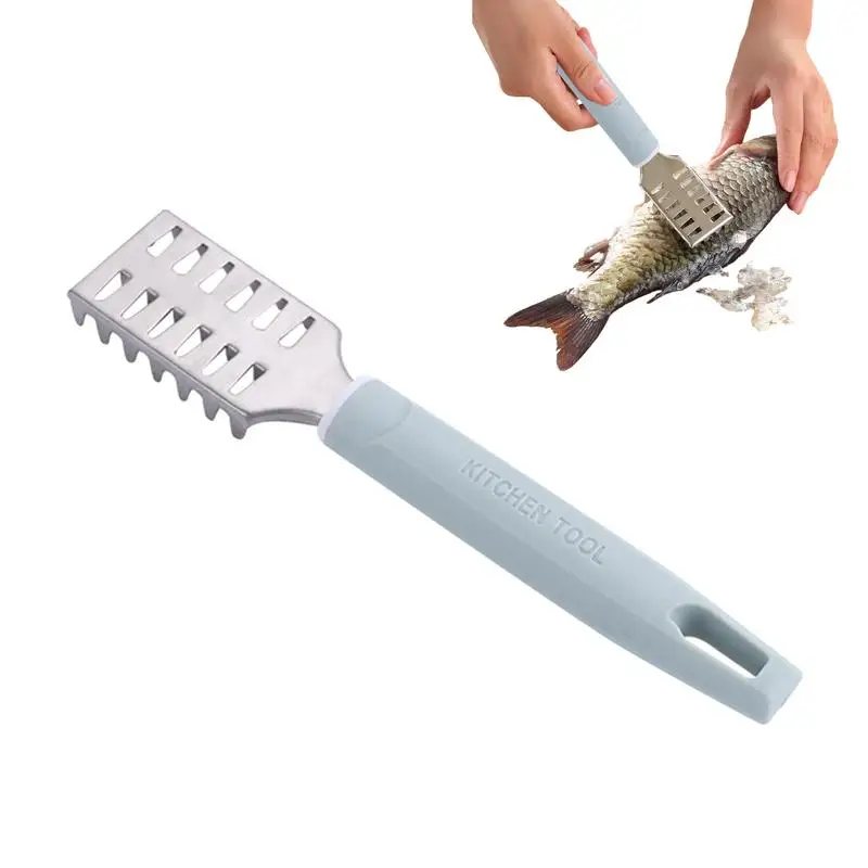 

Fish Skin Scraper Fish Scale Brush Fish Scale Remover Scraper Cleaner Peeling Skin Scraper Fish Scaler Kitchen Tools for Seafood