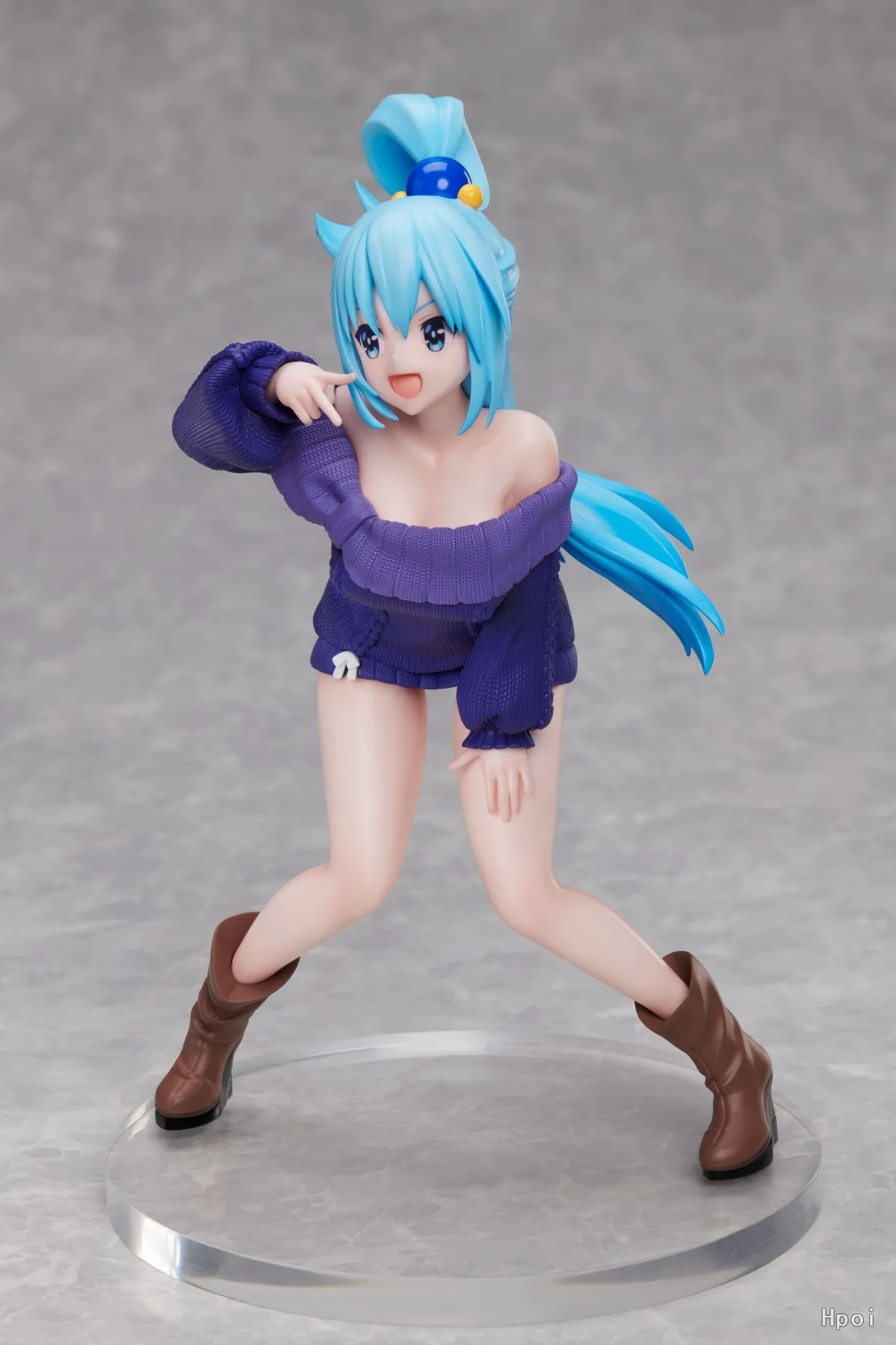 Original ElCOCO God's Blessing on This Wonderful World Megumin Aqua PVC Ornament Collection Model Anime Gift Figures Toys