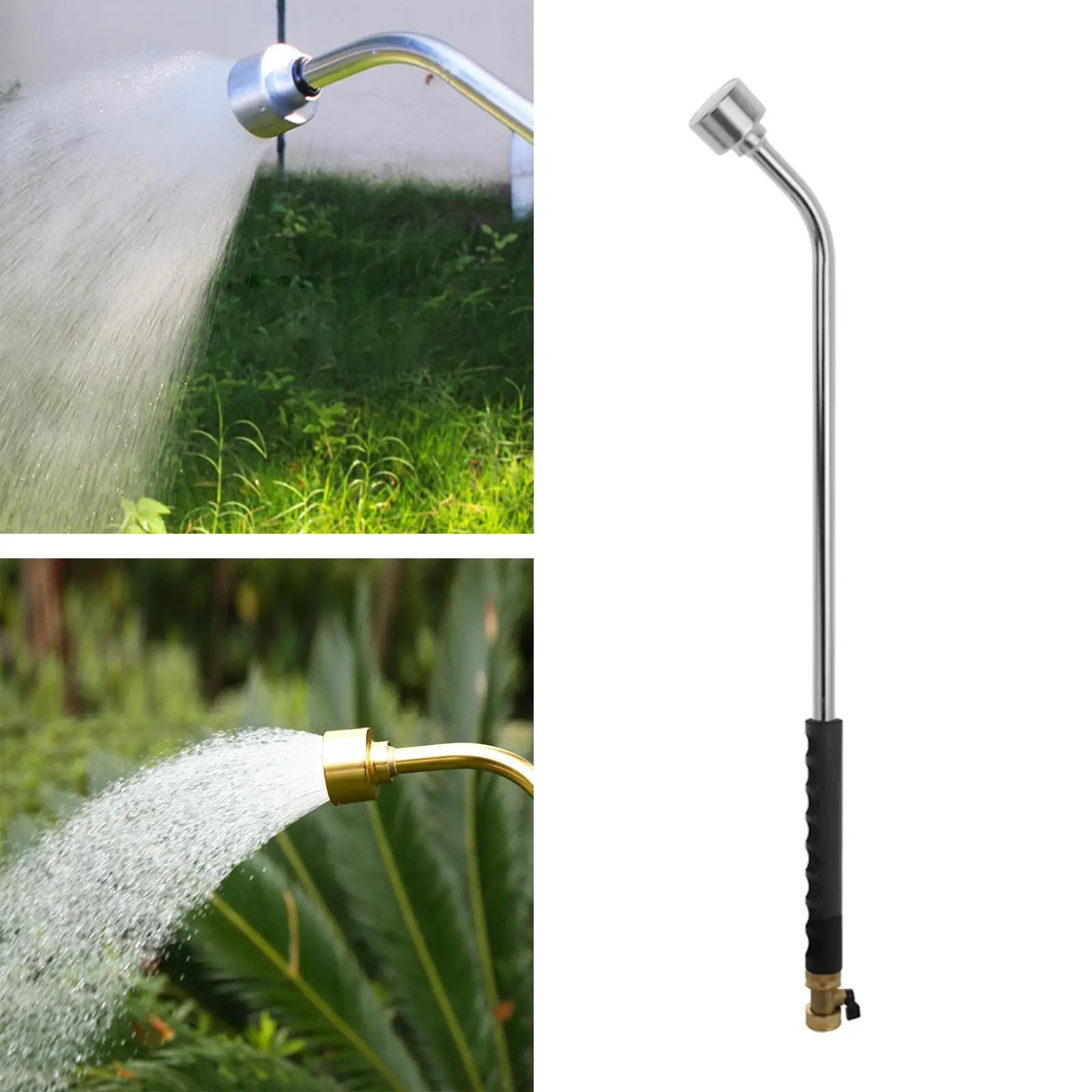 Gartenwassersprinkler Gleichmäßige Sprühfunktion Rasenbewässerung Einstellbares Wasservolumen für Reinigung & Autowäsche