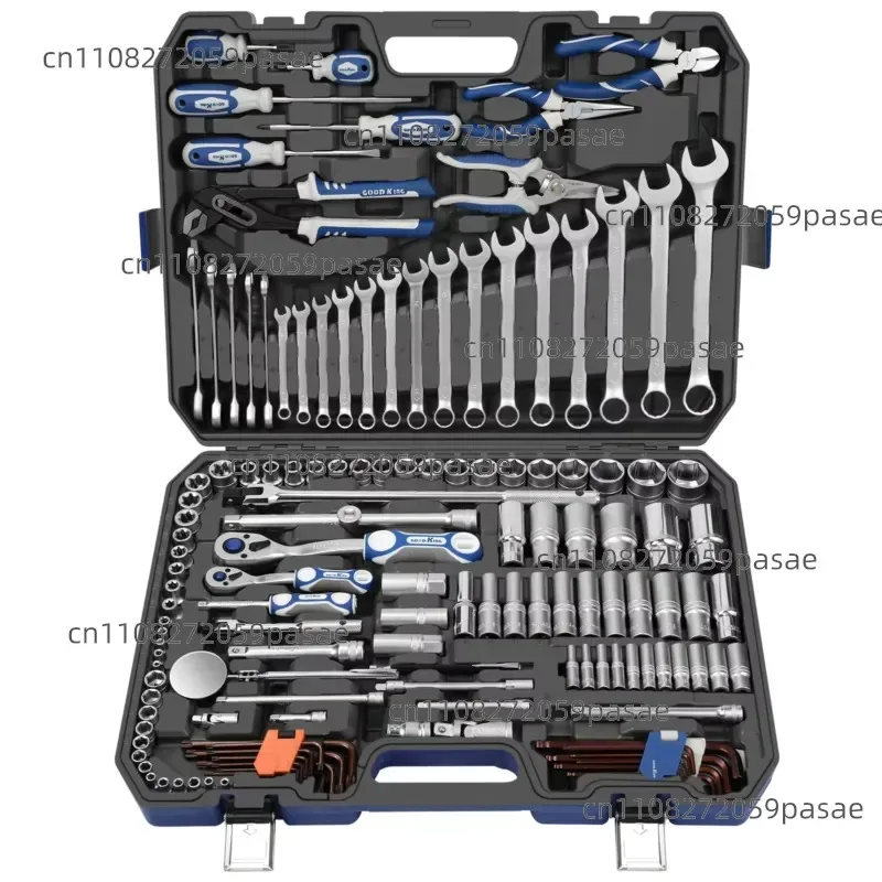 145-Piece Multi-Purpose Home Repair Electric Hand Tool Set Garage Auto Repair Tool Cart