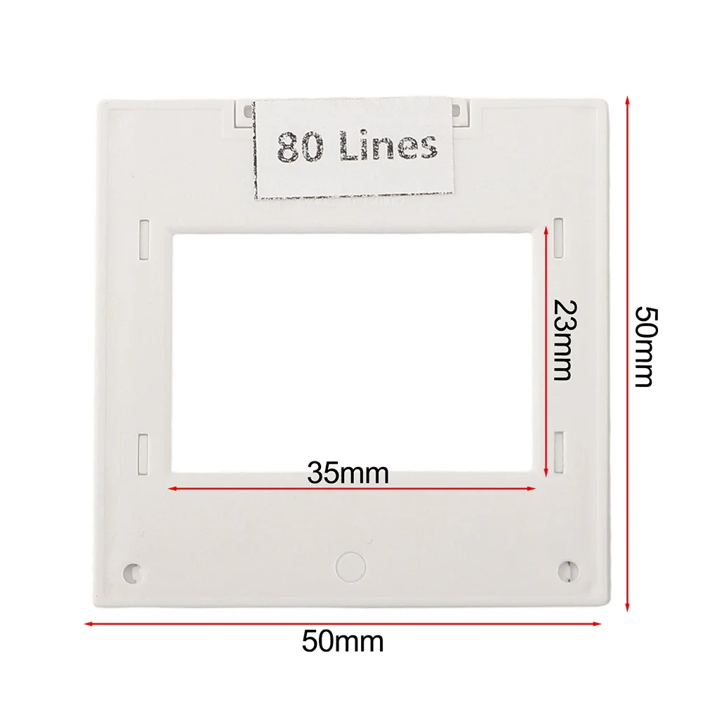 1pc Transmission Diffraction Grating Line Spectrophotometer 50/100/300/600 Lines Transmission Type Notch Grating Optical
