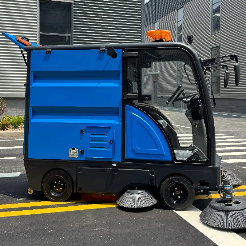 Customized Electric Heavy Duty Floor Sweeper High Efficiency Floor Cleaning Equipmentfor Warehouse Parking Lot Commercial Clean