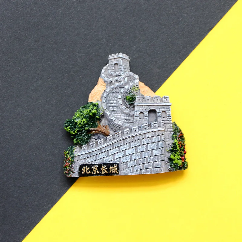 Refrigerator magnets, Temple of Heaven, Tiananmen Square, Summer Palace, and Palace decorations in Beijing