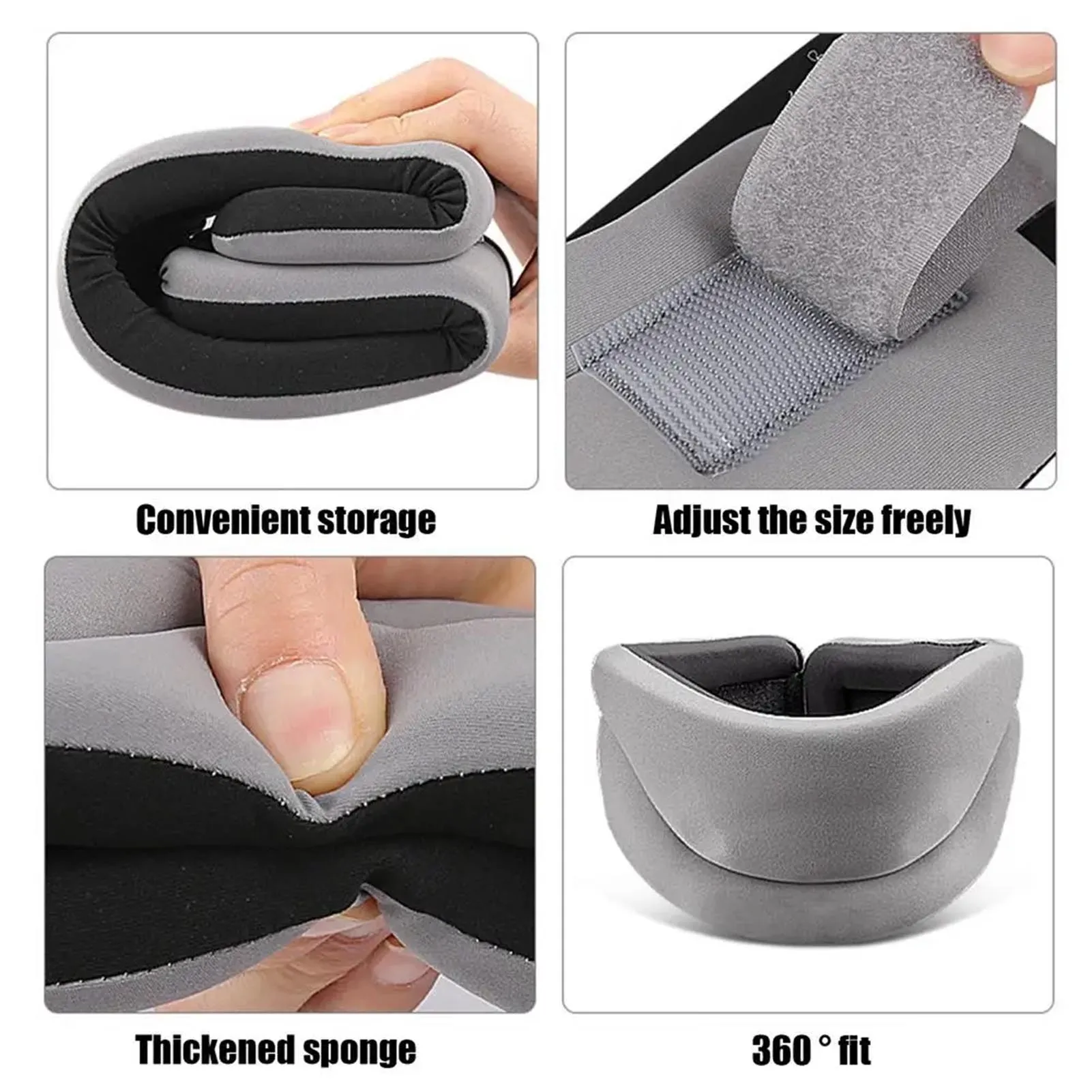 Soft Adjustable Neck Brace for Post-Injury Support