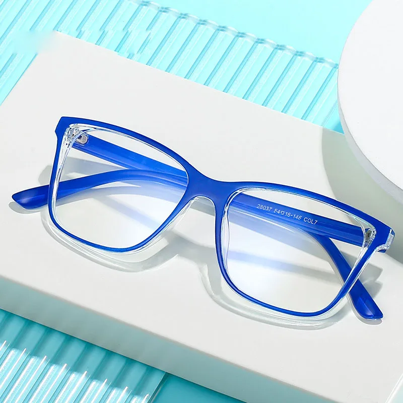 Square Shape Women’s Eyewear Frames Blue Light Blocking Women Glasses Frame Fashion Simple Computer Glasses