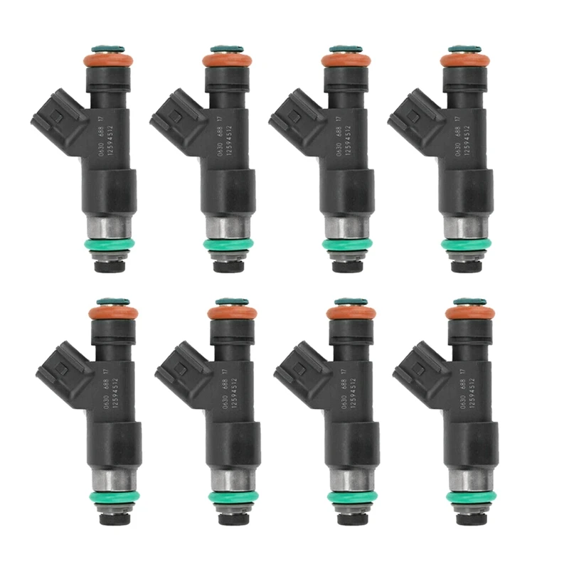 

8Pcs Fuel Injectors ABS Fuel Injectors For Chevrolet Suburban GMC Yukon Sierra 2007-2009 5.3L 6.0L V8 12594512 217-2436