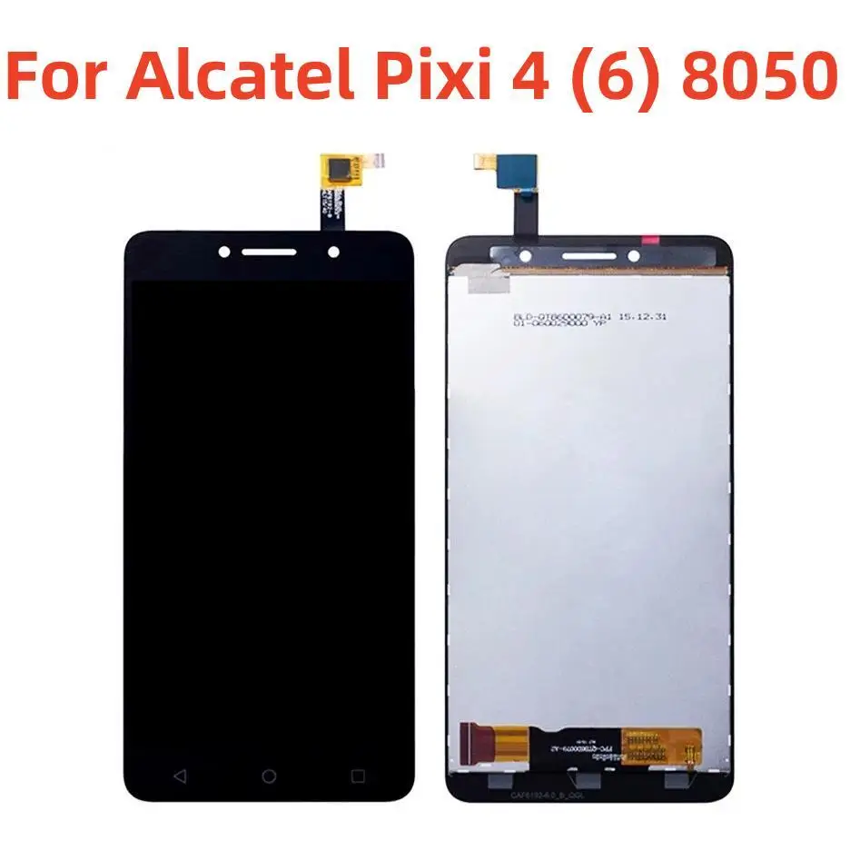 

Original For Alcatel Pixi 4 6 8050 OT8050 8050D OT-8050 Txd LCD Display Digitizer Touch Screen Assembly