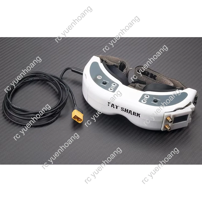 1PC Fatshark Skyzone 03 Adapter Line FPV Video Goggles 2-4S Battery Charging XT60 to DC5.5X2.1mm Adapter Cable for RC FPV Drone