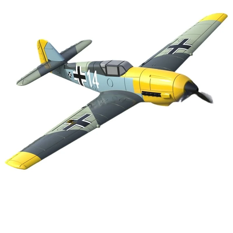 ORLANCE BF109 2.4G telecomando a due canali modello di aereo ad ala fissa modello di aereo giocattolo in schiuma aliante telecomandato