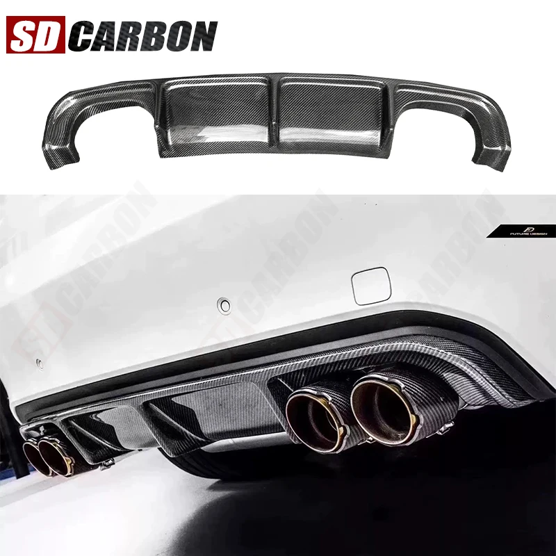 

For BMW X5M F85 2014-2019 Carbon Fiber Car Rear Bumper Diffuser Rear Splitters Spoiler Back lip shunt Diffuser Car Accessories