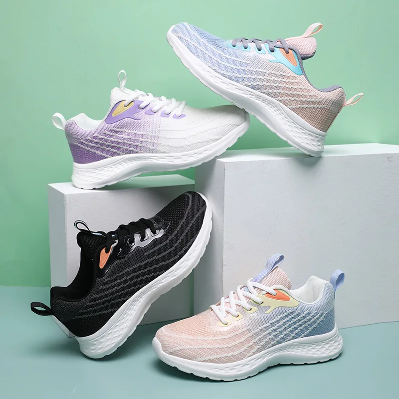 

Women Shoes Breathable All-match Mesh Shoes Casual Sports Trendy Shoes Female Wear-resistant Running Shoes for Women