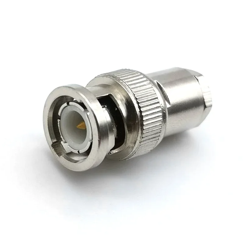 1Pcs BNC Male Plug Clamp RG58 RG142 LMR195 RG400 Cable RF Coaxial Connector Wire Terminals