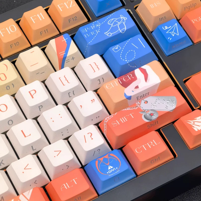 

Love and Deep Space Yizhou Xia OEM Keycaps Side-Engraved For Mechanical Keyboards Gaming Office Daily Typing Custom Peripheral