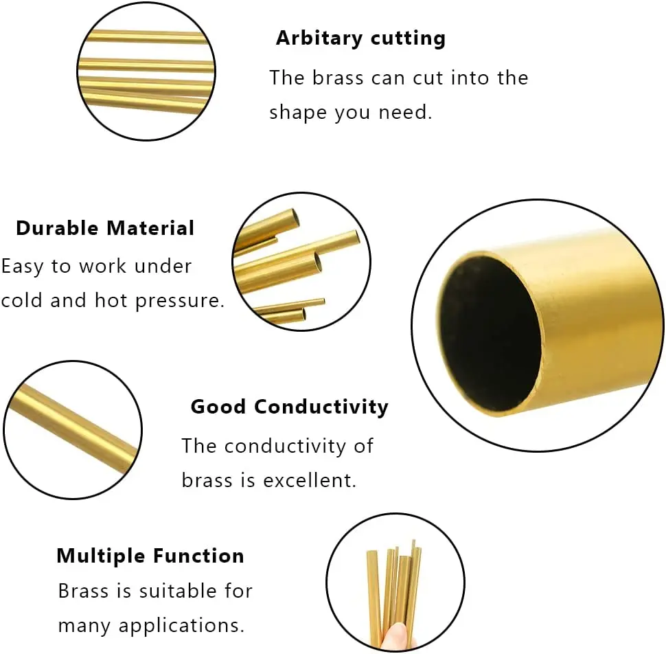 Brass Pipe Wall Cutting Tool, Brass Tubes Diameter, 2mm, 3mm, 4mm, 5mm, 6mm, 7mm, 8mm, 9mm, 10mm, 12mm, 14mm, 16mm, 18mm, 20mm, 1 PC, 5 PCes parte o