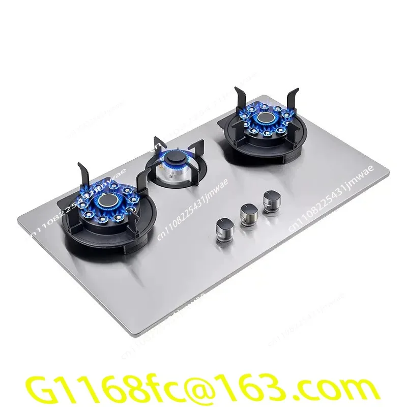 Hot Selling High-quality Embedded Glass Three Eyes Magic Disc Flip Top Blazing Stove