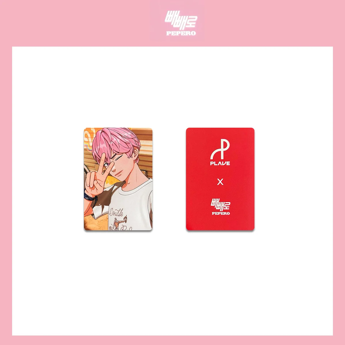 KPOP PLAVE Photo Card NOAH YEJUN BAMBY Advertising Endorsement Random Card EUNHO HAMIN Fans Collection Gift Surround image 3