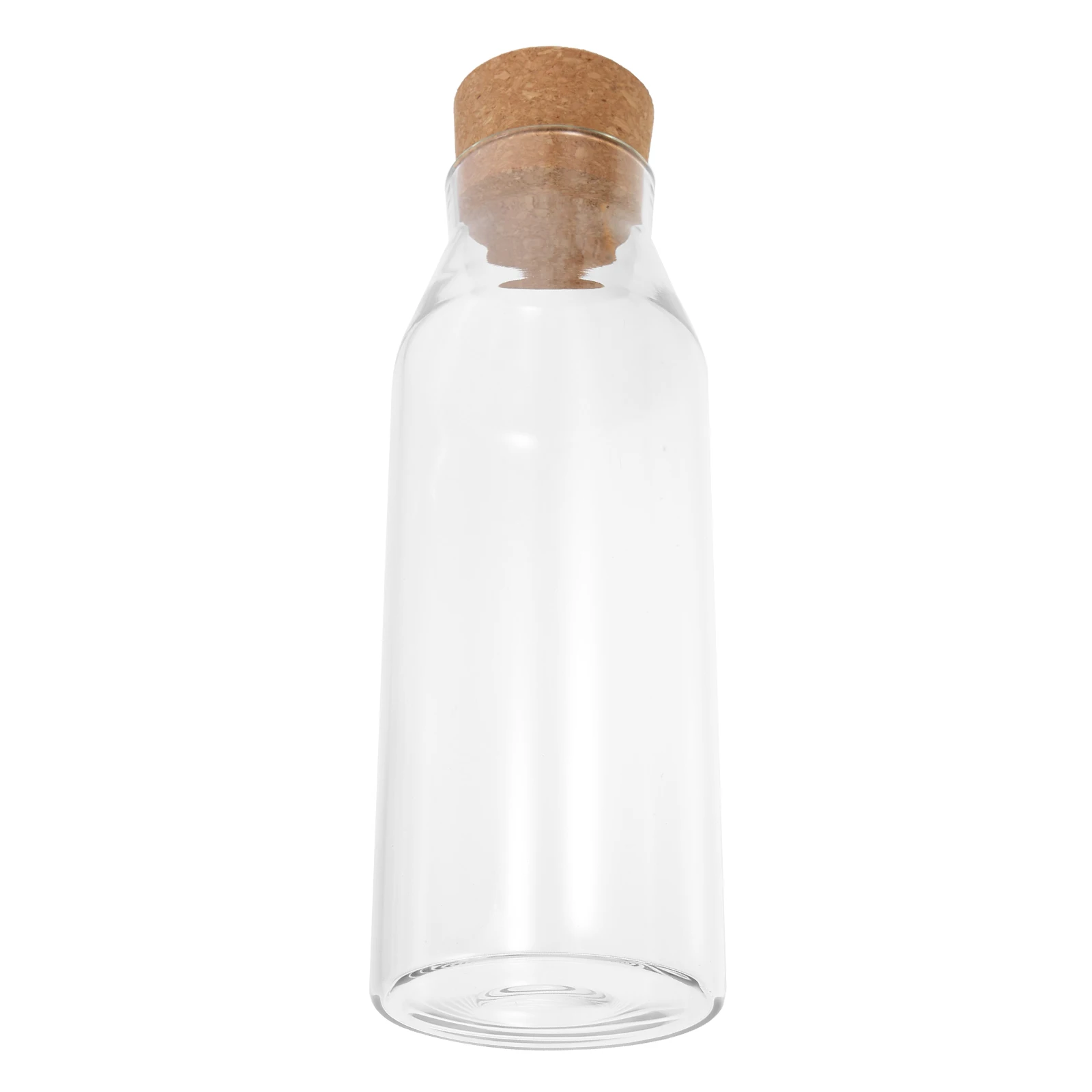 

Airtight Glass 1100ml Cork Lid Storage Container for Kitchen Food Tea Sugar Kitchen Storage Canister Flour Grain