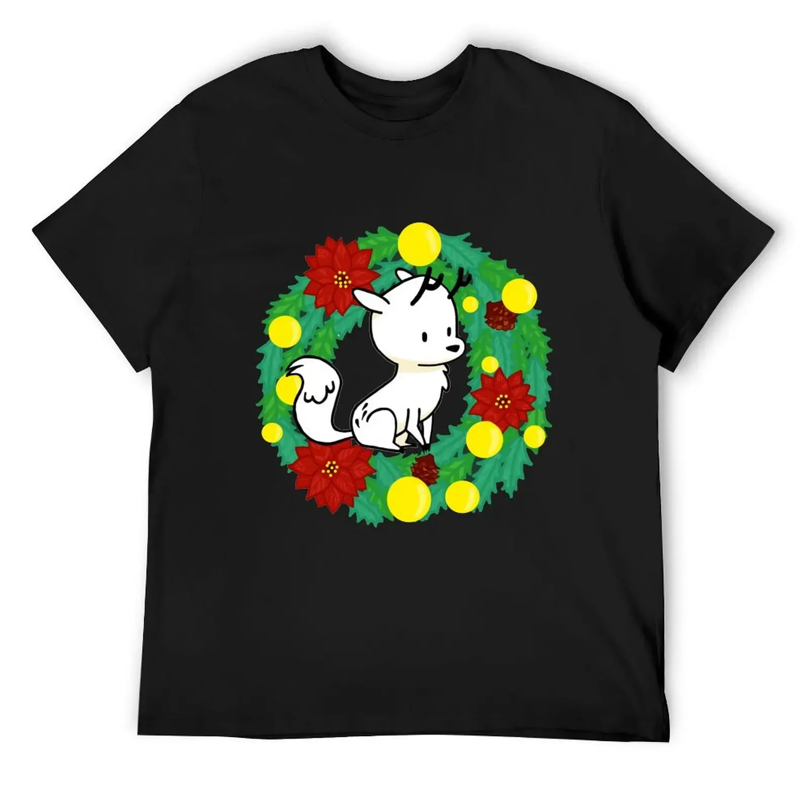 Twig Christmas Wreath T-Shirt shirts graphic for a boy customs tees mens t shirts casual stylish