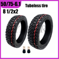 8.5 Inch 50/75-6.1 Off-Road Tire 8 1/2x2 Tubeless Vacuum Tyre for Xiaomi M365/1S/Pro2 Series Electric Scooter