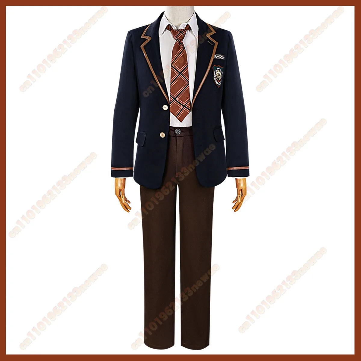 لعبة الحب والفضاء العميق كزفيا سيلوس زين لاعب البطلة تأثيري حلي النمط البريطاني زي مدرسي معطف رجل امرأة الحرم الجامعي مجموعة