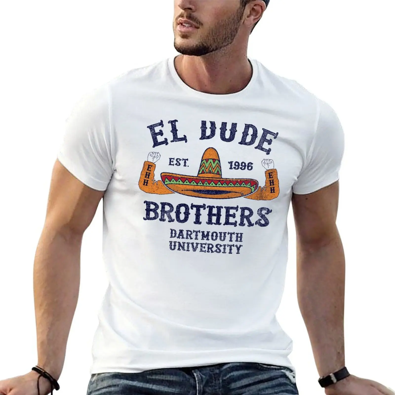 Peep Show - El Dude Brothers T-Shirt Industrial Work Tee Shirt