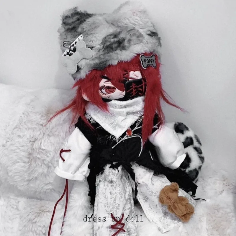 

30CM No Attribute Figure Animal Ear Tail original Doll Cosplay Plush Toy Kawaii Idol Plushies Stuffed Pillow Halloween Gifts