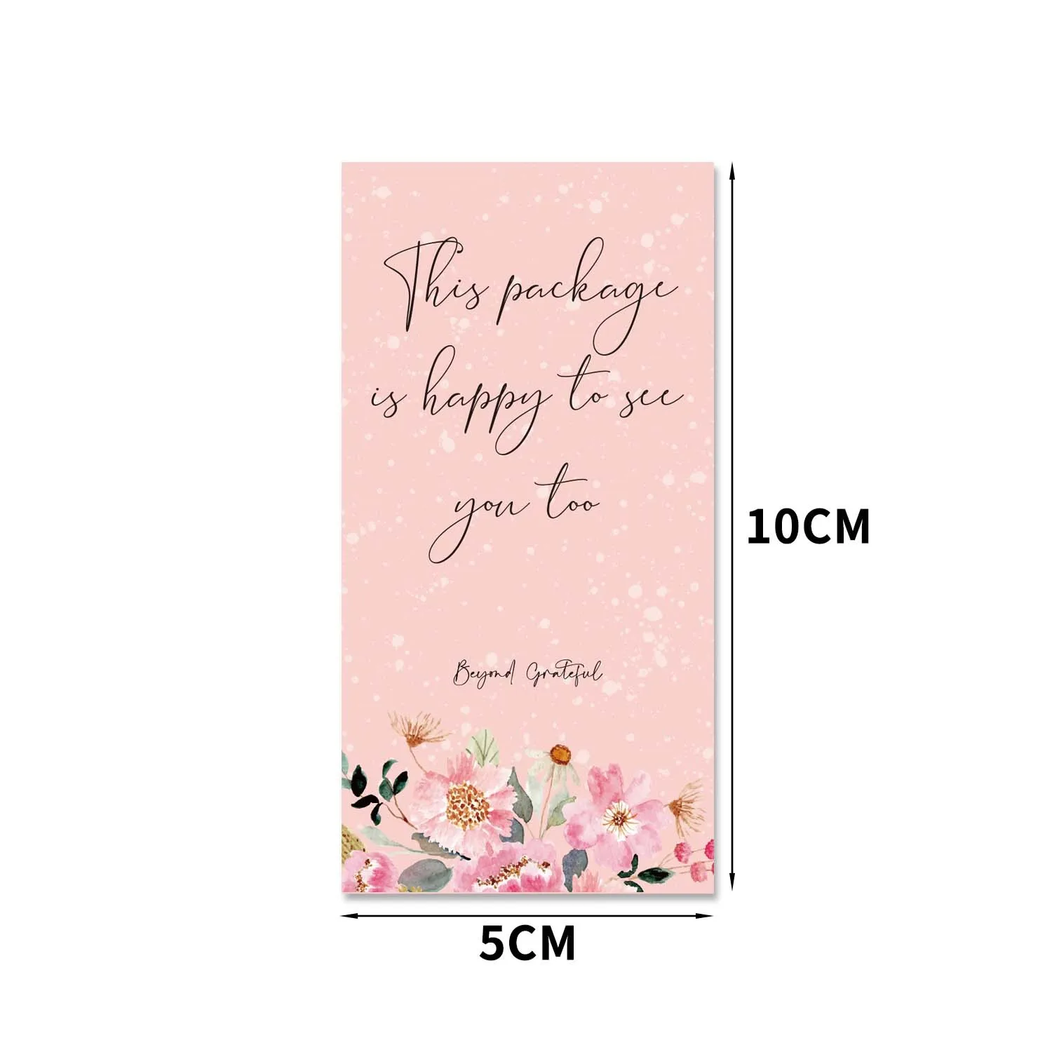 10-50Pcs Thank You Stickers 