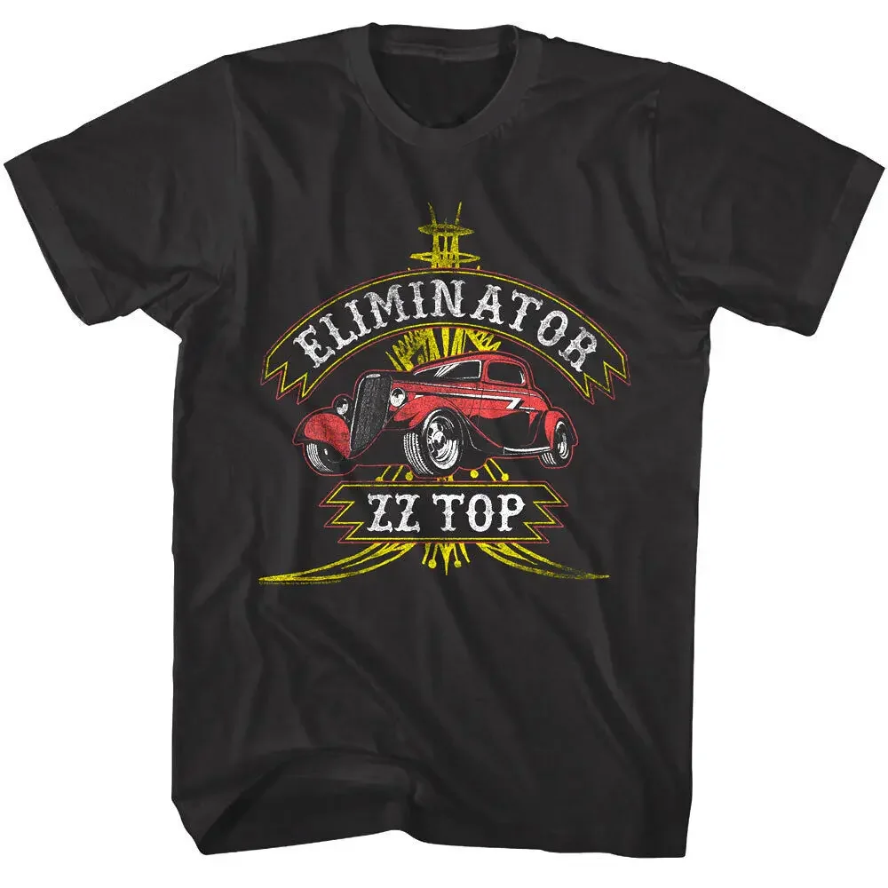 ZZ Top Eliminator Deco Car Men's T Shirt