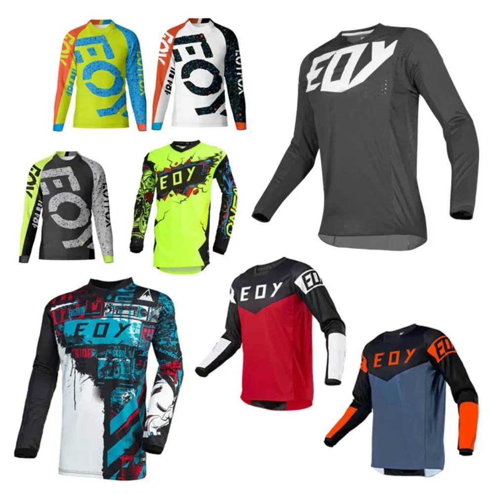 

2024 Downhill Jerseys EOY Mountain Bike MTB Shirts Offroad DH Motorcycle Jerseys Motocross Sportwear Clothing Bike