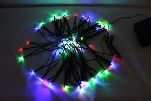 100 Led Solar Fairy Lights Outdoor Garden Waterproof Street Garland Houses decorazioni natalizie String Light Strip Chain