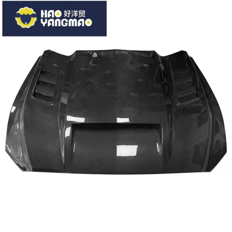 Suitable for TF Style Carbon Fiber Hood Ford Mustang 2015-2017 Front Engine Bonnet Cover Bodykit