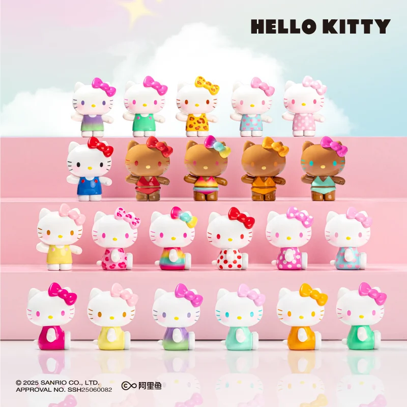 

Hello Kitty Summer Rainbow Candy Series слепая сумка модные аксессуары ручной работы, милые аксессуары, детские подарки на день рождения