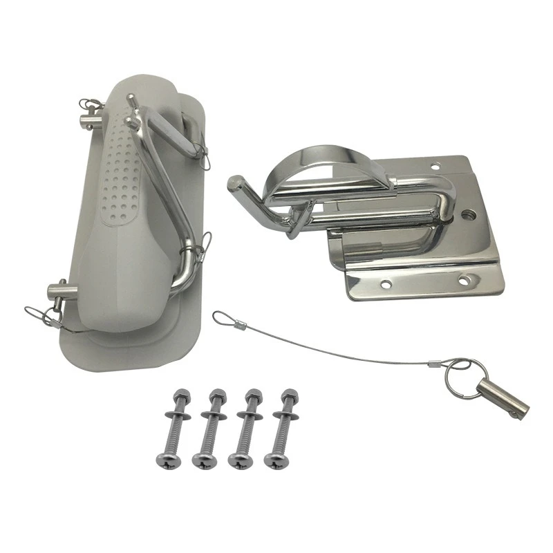 

Marine accessories, new stainless steel docking bracket combination, davit set