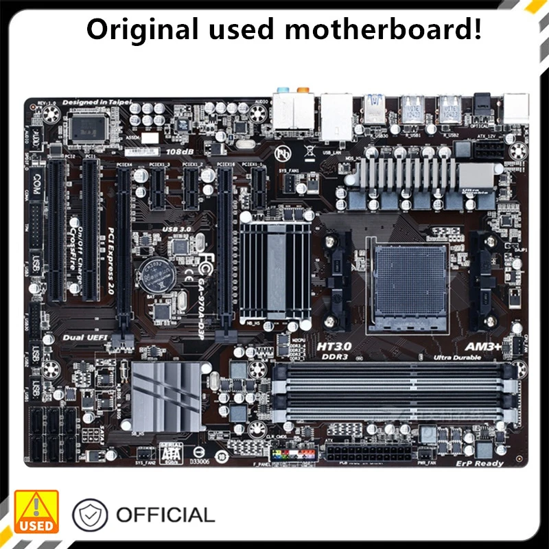 

Used For GA-970A-D3P 970A-D3P Motherboard Socket AM3+ DDR3 32GB SATA3 USB3.0 For AMD 970 970M FX Original Desktop Mainboard