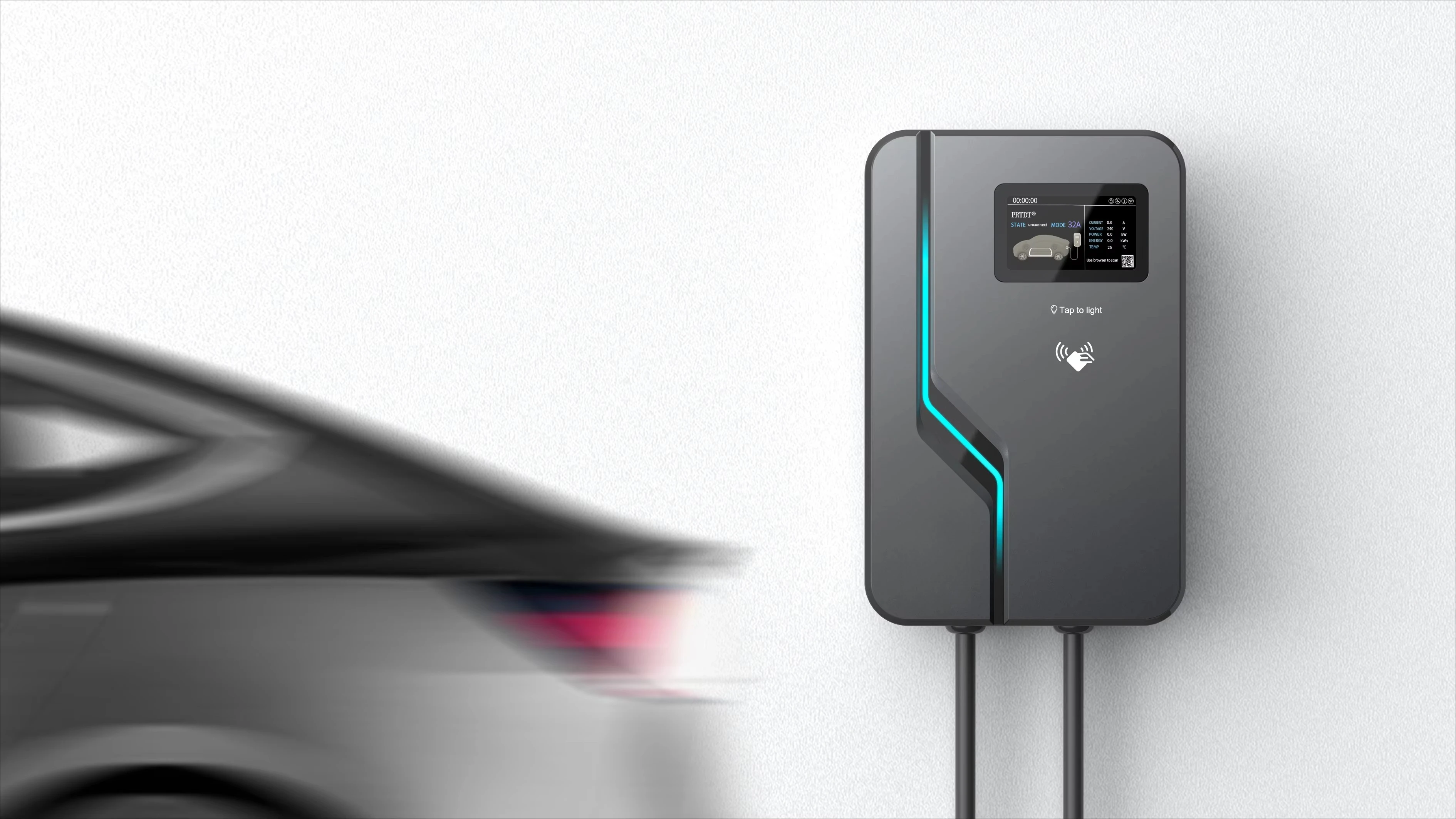 Зарядная станция RUIVANDA Wall – обзор и цена Ev Charger Wallbox