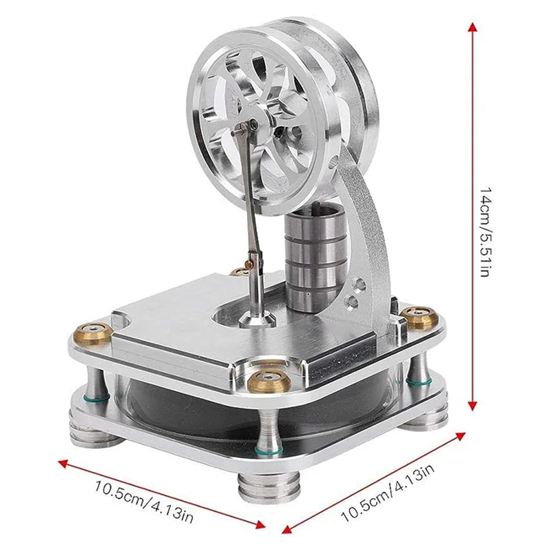 B49B-1 Uds. Modelo de cilindro de potencia puede iniciar el cilindro eléctrico de turbojet de avión con motor Stirling