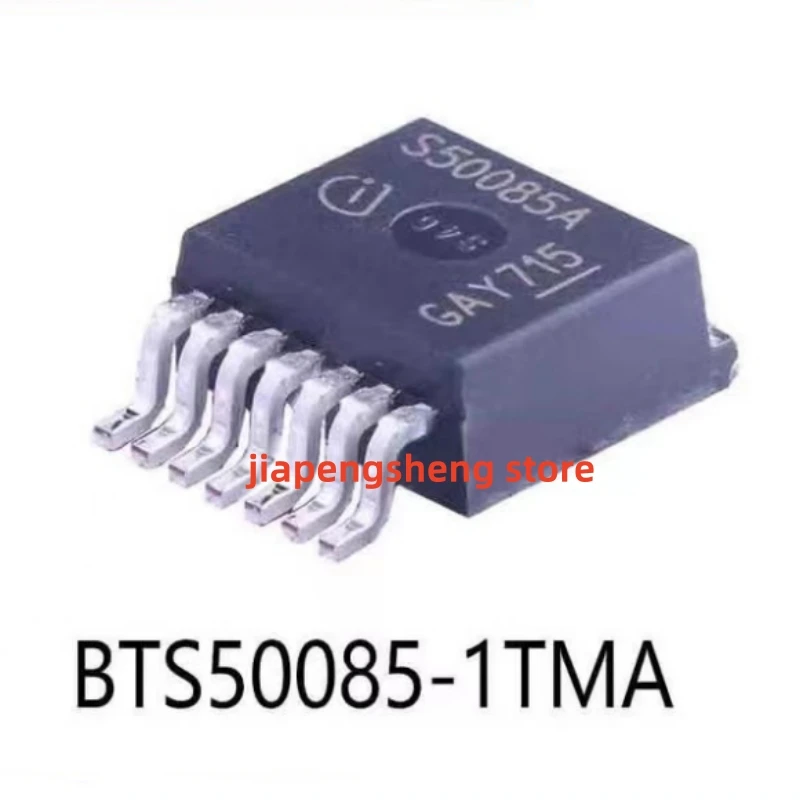 

Original and Authentic BTS50085-1TMA Patch TO-263 Intelligent Car Load Driver Chip, Power Switch, Screen Printing, S50085A, New