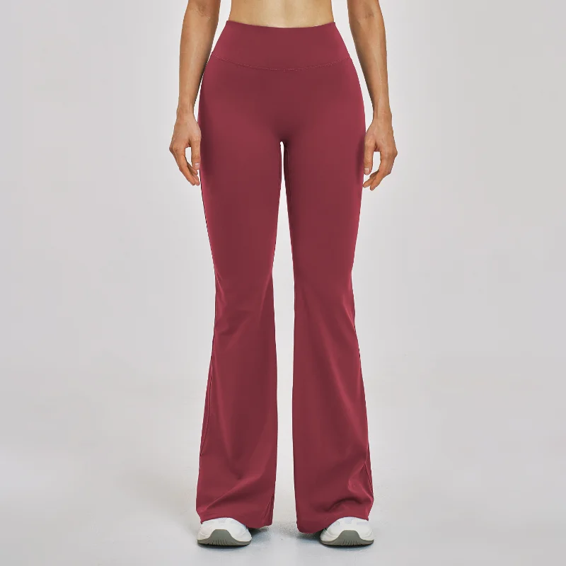 

Women's Yoga Leggings High Waist Wide Leg Pants Women Leggings Fitness Bell-bottoms Push Up Gym Workout Elastic Flared Pants