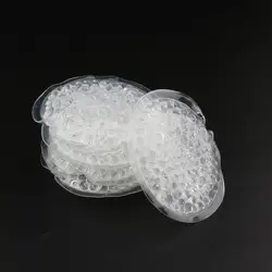 5pcs Round Reusable Gel Heat Cold Pack Freezable Microwavable Mask for Tired Eyes Injuries Headaches Eyes