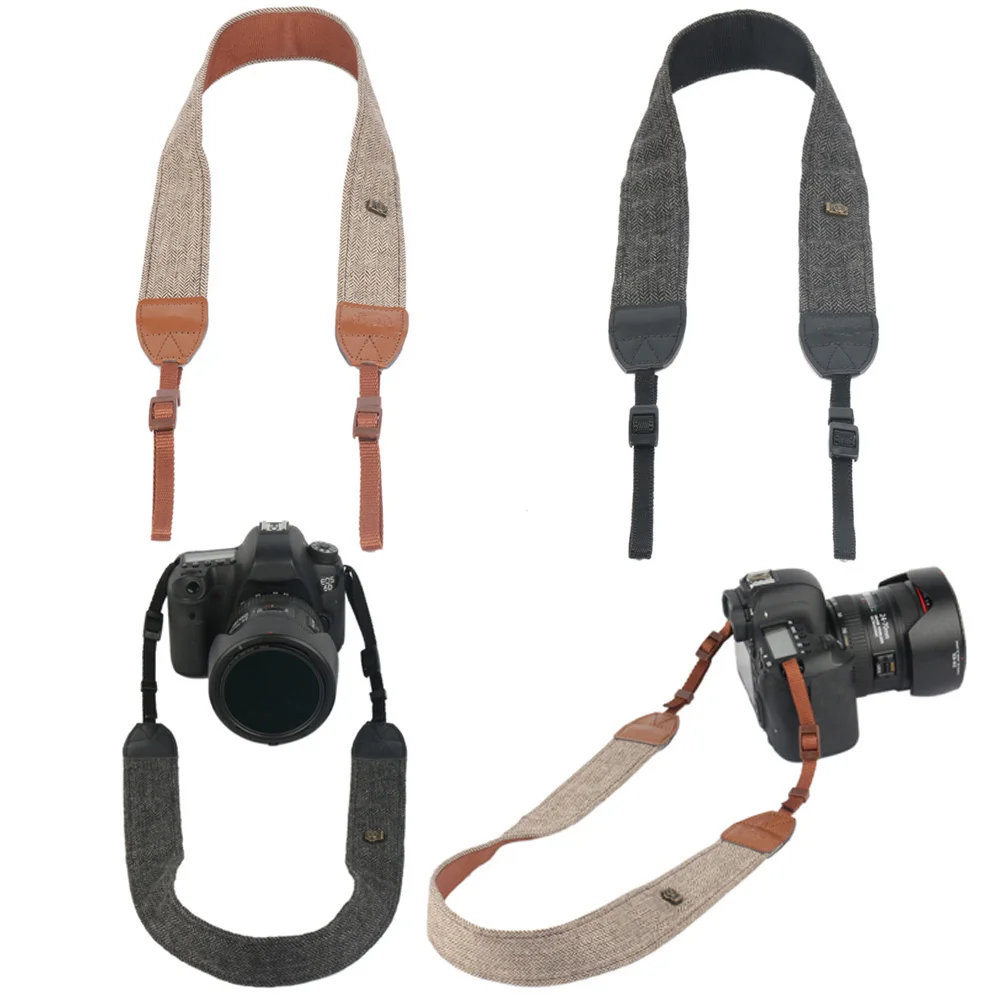 Camera Shoulder Neck Vintage Strap Belt for Nikon Canon Olympus DSLR