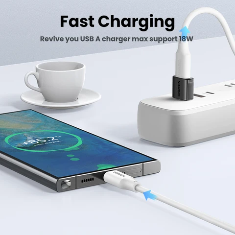 Адаптер UGREEN USB 3,1 Type C OTG, переходник с USB A «папа» на USB C «мама», кабели для Macbook, Samsung S10, Huawei, USB на Type-c OTG