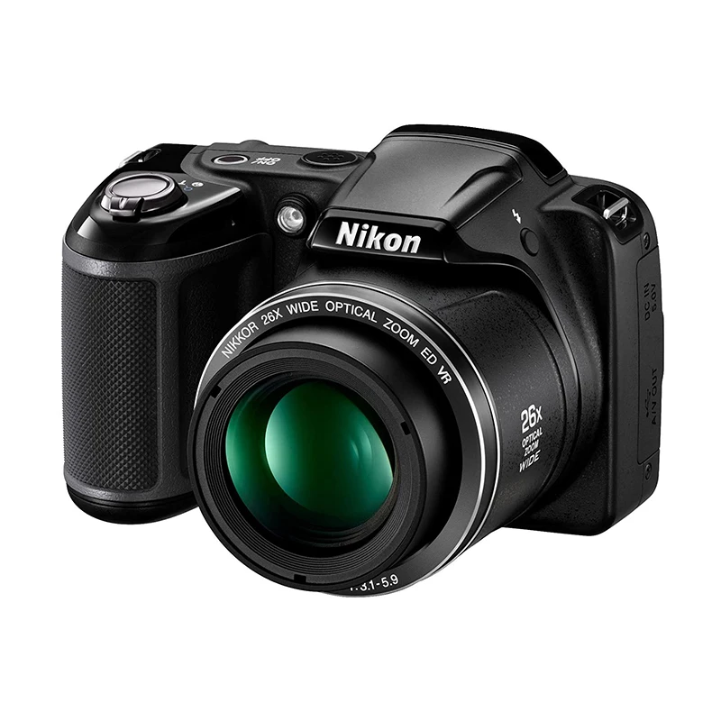 オリジナル Nikon COOLPIX L320 デジタルカメラ 26倍光学ズーム 16.14