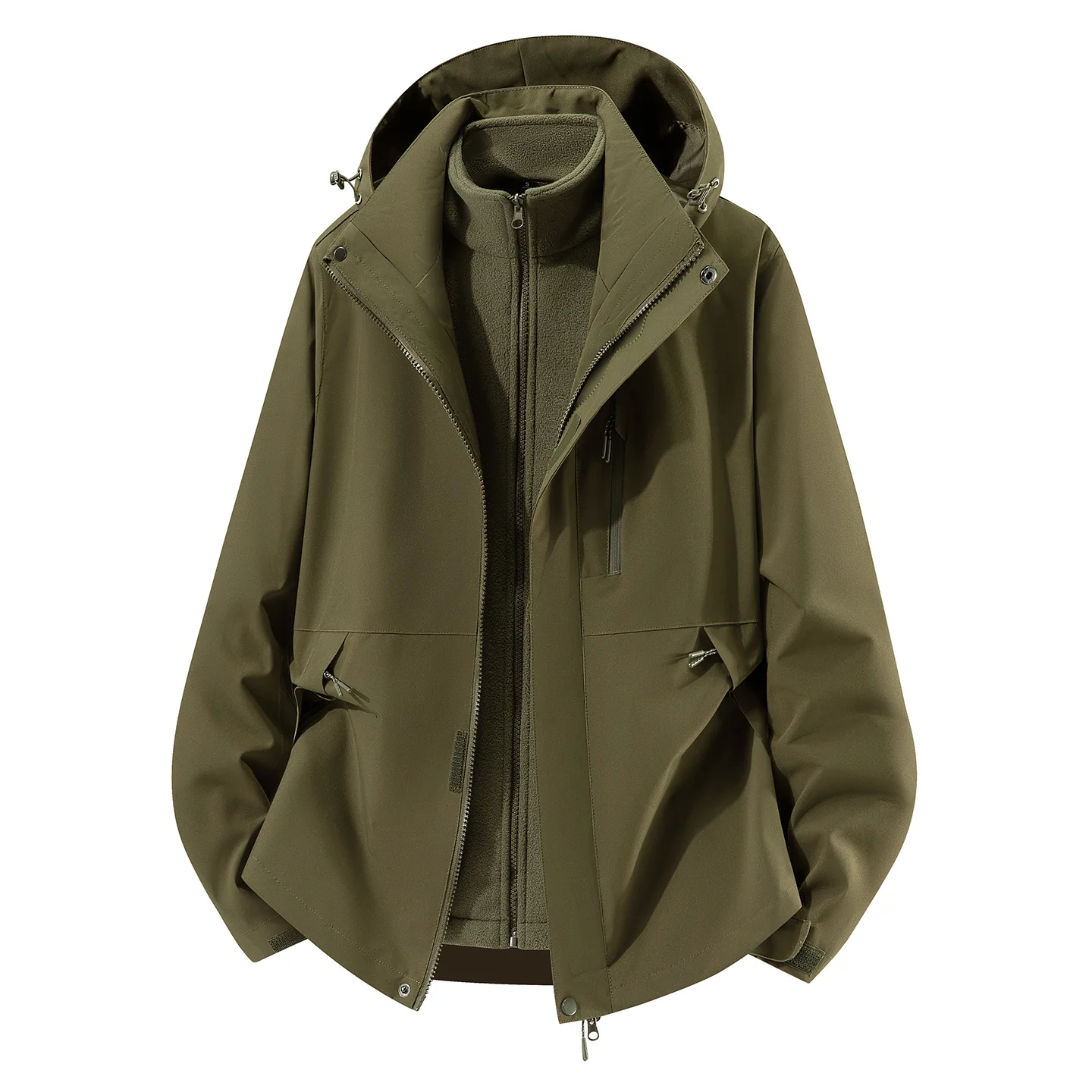 

Men's and Women's Same Couple's Three-in-one High-quality New Outdoor Sports and Leisure Jacket