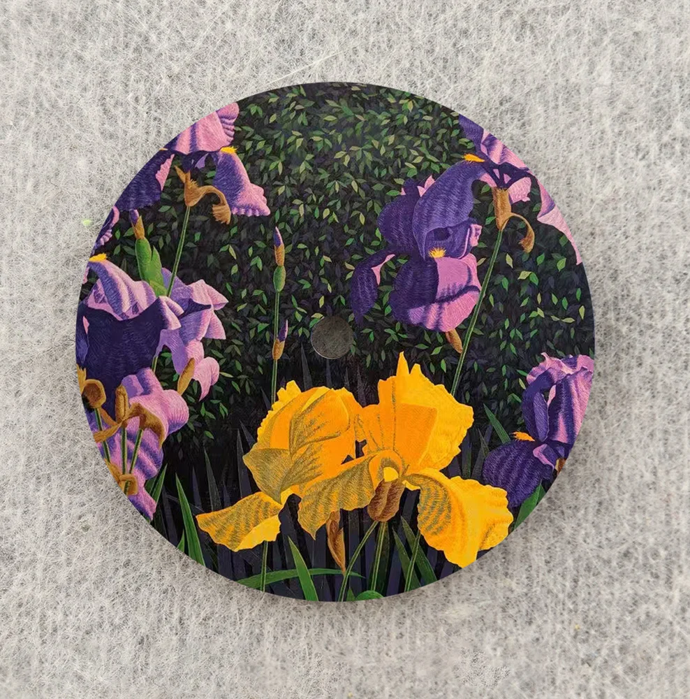 Nh35 dial criativo flor dial 28.5mm dial nh36 dial cor dial caber nh35/nh36 movimento relógio peças de substituição logotipo personalizado