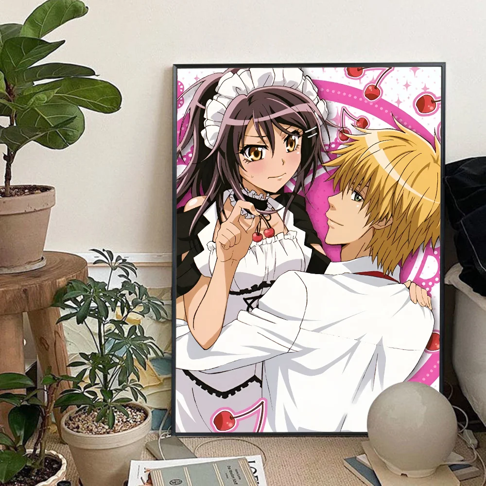 Kaichou wa Maid-sama Poster Anime Posters Sticky Vintage Room Home Bar Cafe Decor Kawaii Room Decor